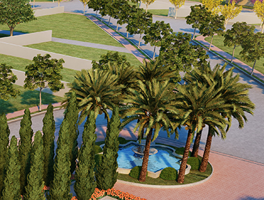 Inspirado no sul da França, o condominio reserva do Francês tendo como paisagista Benedito Abud.